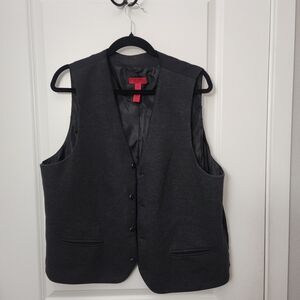 5/$30 Alfani Charcoal Grey Slim Fit  Vest Size Xlarge
